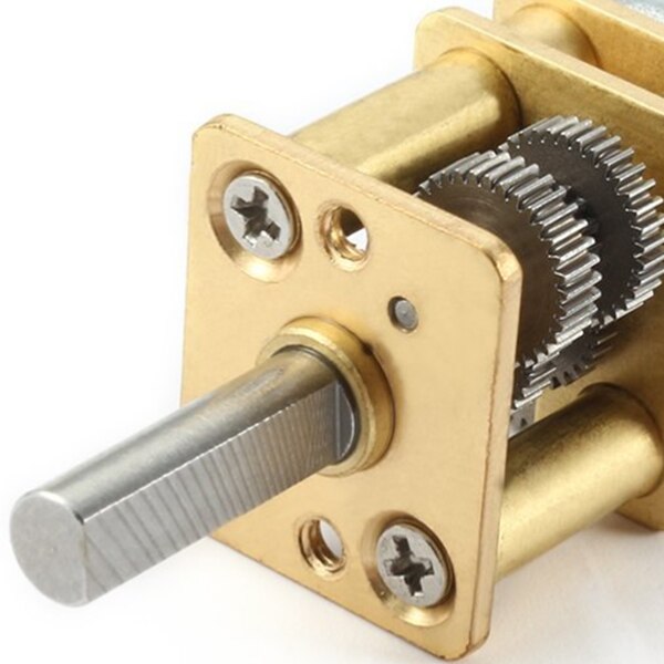 DC 6V 15RPM Micro-Speed Reduction Motor Mini Gear Box Motor with 2 Terminals for RC Car Robot Model DIY Engine Toy