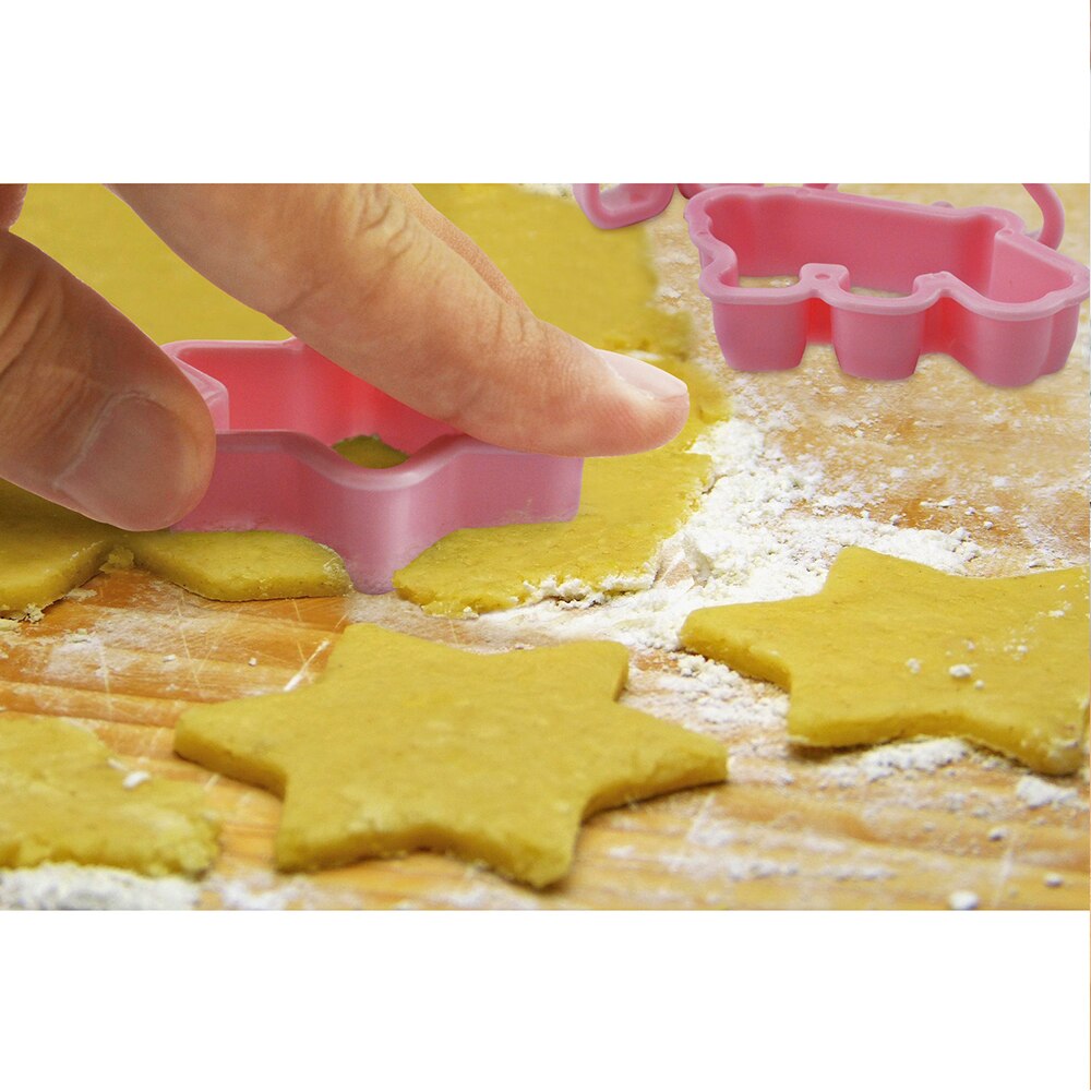 Cookie Baking Set 16 Piece for Kids Cake Pan Nonstick Bakeware Set Kids Cooking and Baking Set for Child Easy Layered Sheet