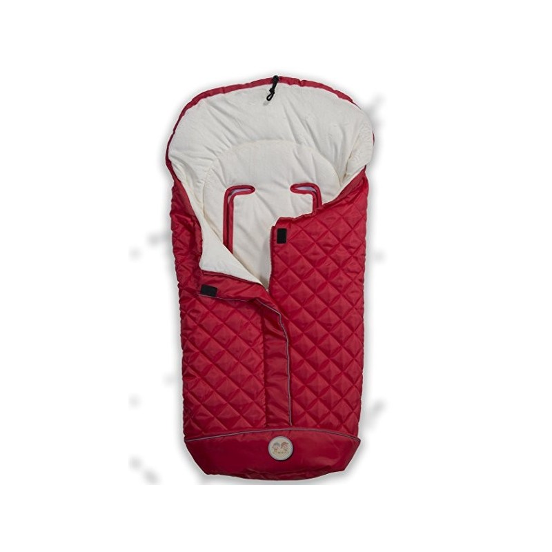GAMBERRITOS - Saco Universal Silla interior CORALINA Color CUADROS Impermeable 9648: Rojo