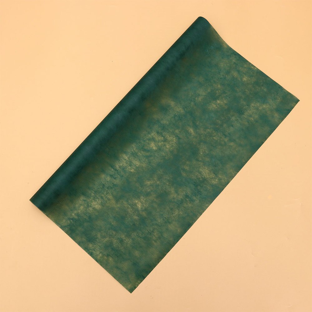 1 rollo de Mantel desechable, a la , hermosa cubierta de mesa, papel de para el hogar: Green