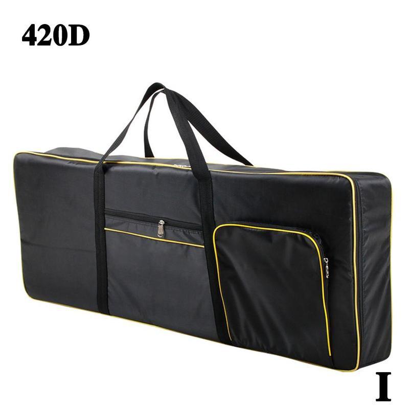 61 Key Toetsenbord Gig Bag Case Elektronische Orgel Piano Handtassen Katoen 10Mm Waterdicht Doek Rugzakken 600D/420D Gewatteerde oxford U4M1: I