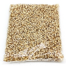 400 Sets 4mm*8mm*4.4mm Rose gold Tone Shoelace Eyelets Garments Grommets Shoes Supplies Sewing Crafts Accessories