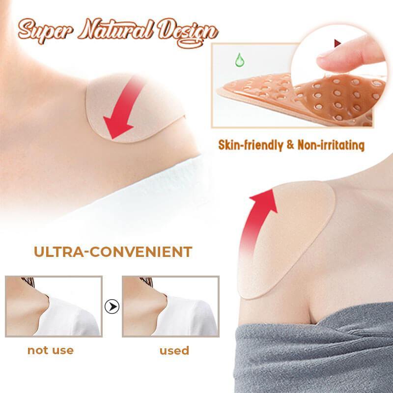 1 Paar Zachte Siliconen Schouder Anti Slip Schoudervullingen Voor Schouder Enhancer Kleding Naaien Accessoires