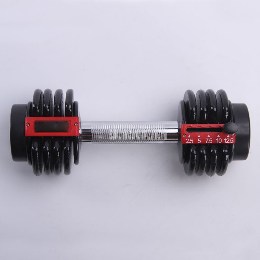 Weight Adjustable Dumbbell Fitness Workouts Dumbbells Tone Your Strength And Build Your Muscles 12.5lbs