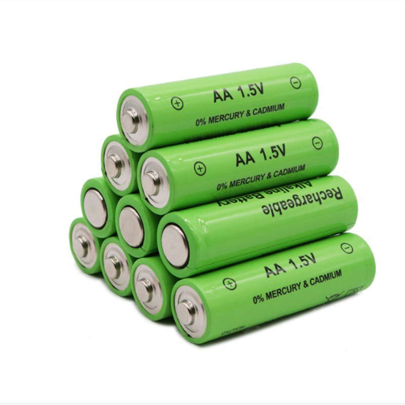 8 Stks/partij Aa Oplaadbare Batterij 3000Mah 1.5V Alkaline Oplaadbare Batery Voor Led Licht Speelgoed Mp3