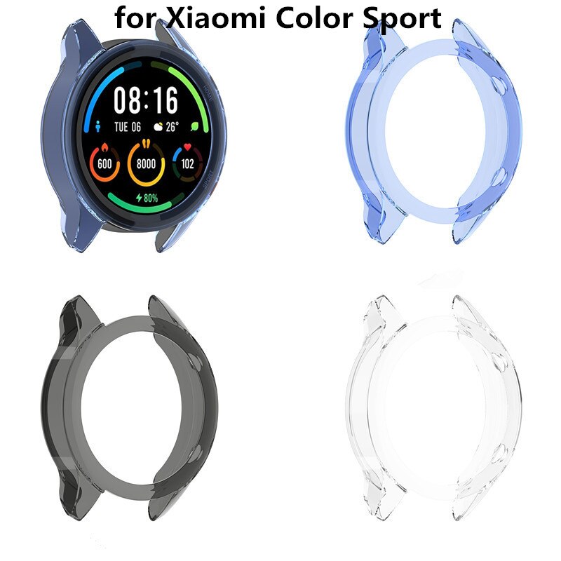 Beschermhoes Voor Xiaomi Mi Horloge Kleur Sport Soft Tpu Shell Bumper Protector Voor Xiaomi Horloge Kleur Global Case cover