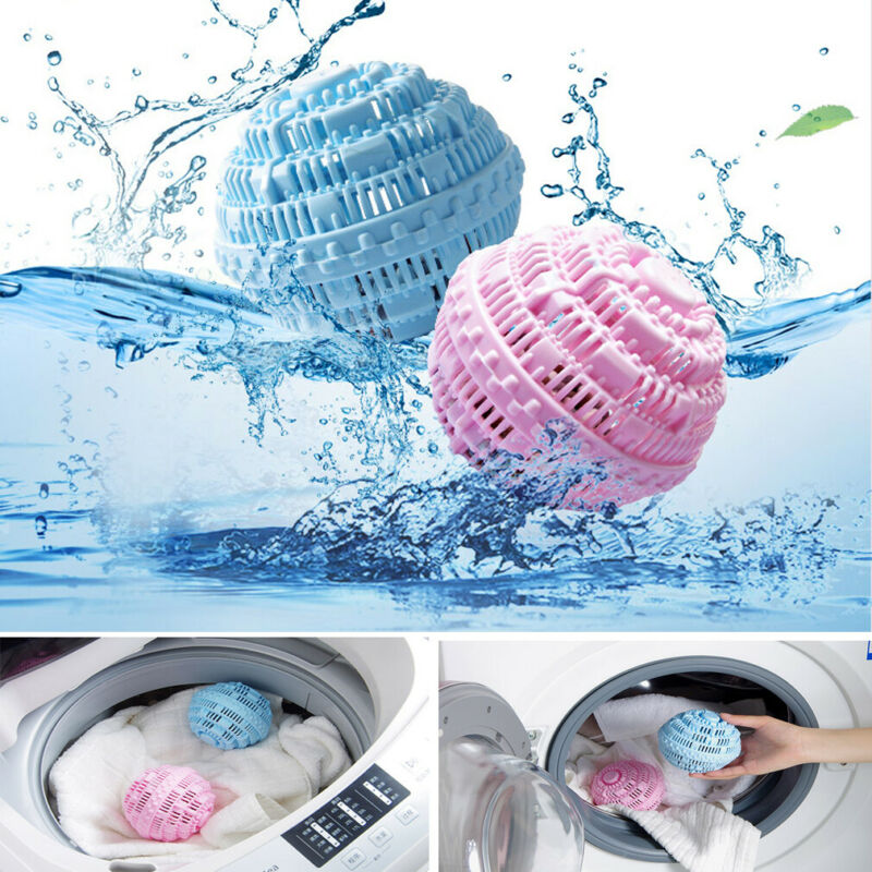 Eco Magic Laundry Ball Orb No Detergent Washing Machine ION Wash Wizard Style Laundry Balls
