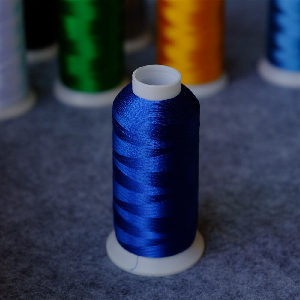 5000M 40WT 100% Polyester Machine Embroidery Thread 120D/2 Premium Madeira Colors for Home and Industrial Machines