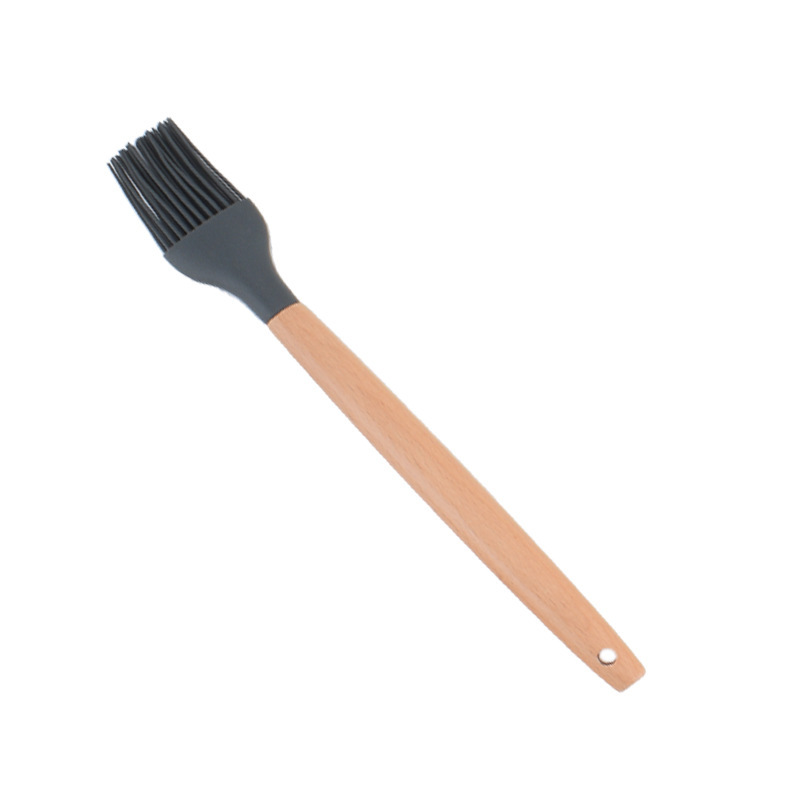 Ustensiles de cuisine en Silicone | Ustensiles de cuisine, ensemble d'ustensiles de cuisine, ustensiles de cuisine antiadhésifs, poignées en bois, outils de cuisine, pinces tournantes cuillère