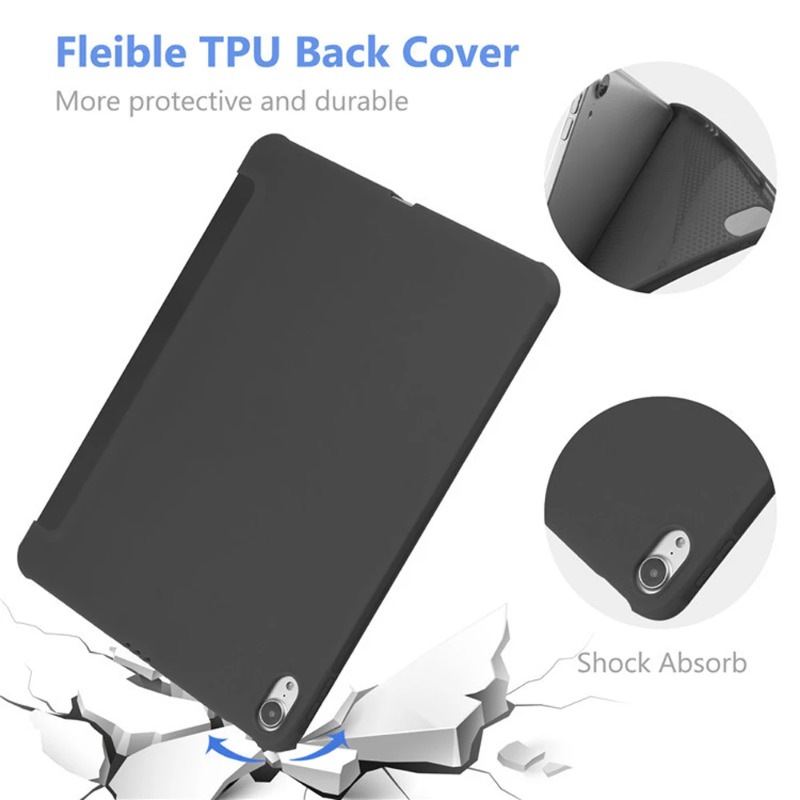 Funda Voor iPad Pro 11 inch Case 2024 Opvouwbare Stand Magnetische TPU Terug iPad A2837 A3006 Cover Slaap Wake Ondersteuning Opladen