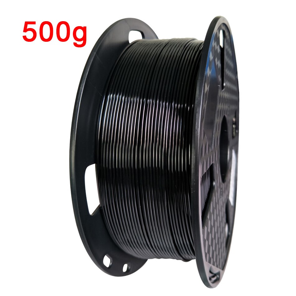 PETG Marble Filament 1.75mm 3D Printer Filament Stone Like Material 1kg/500g/250g 3d Printing Temperature 240-260 Degrees: black 500g