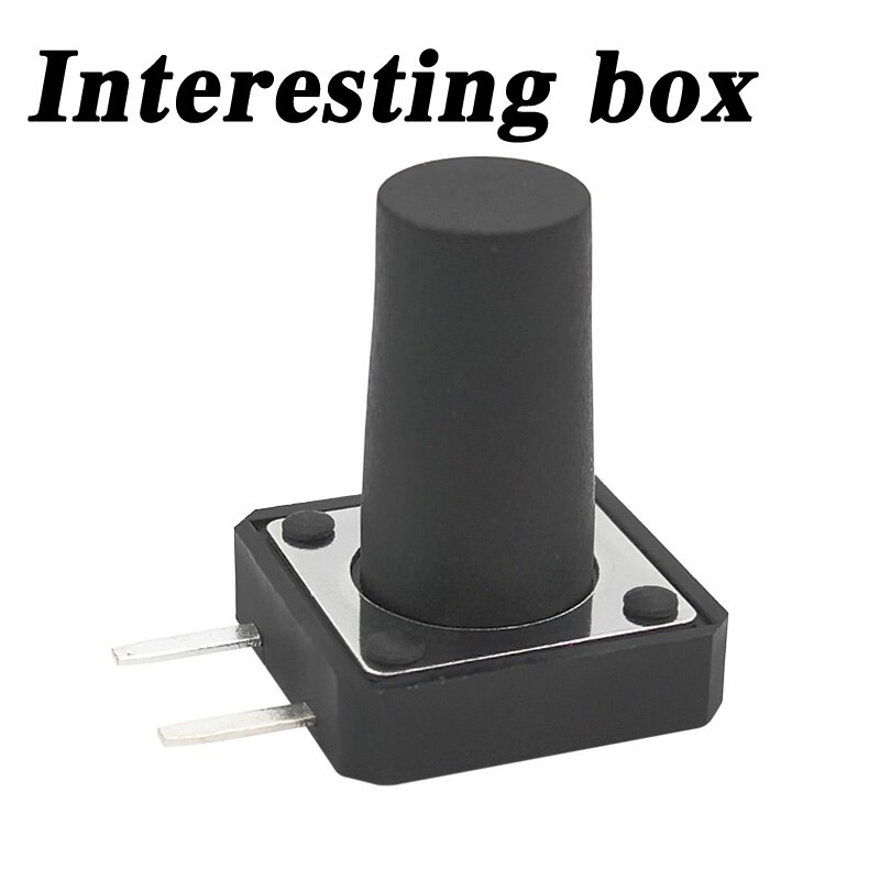 Interrupteur tactile shippingTS-F003 libre 12x12x15.0, prise latérale à deux pieds, bouton d'ascenseur 12x12x15, accessoires faits à la main