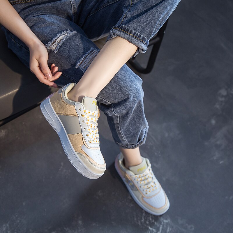 Neue stil frauen schuhe bord schuhe dicken boden casual schuhe sport schuhe frauen schuhe