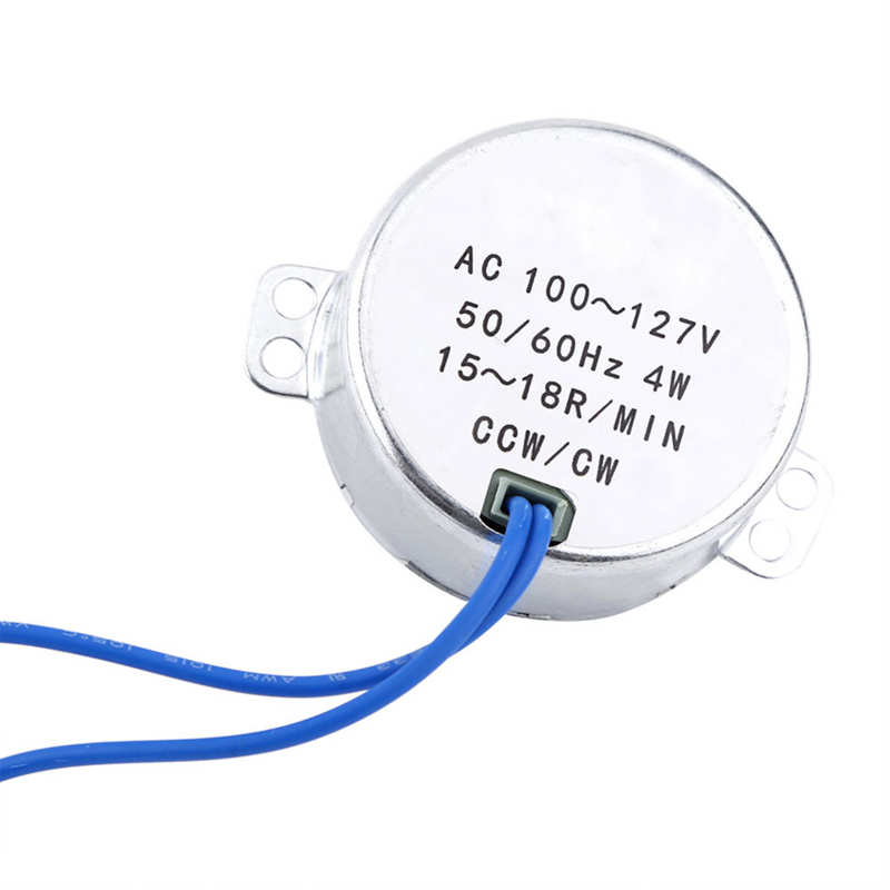 Motor síncrono AC 100-127V, 4W, 50/60Hz, CCW/CW, 1 unidad, novedad