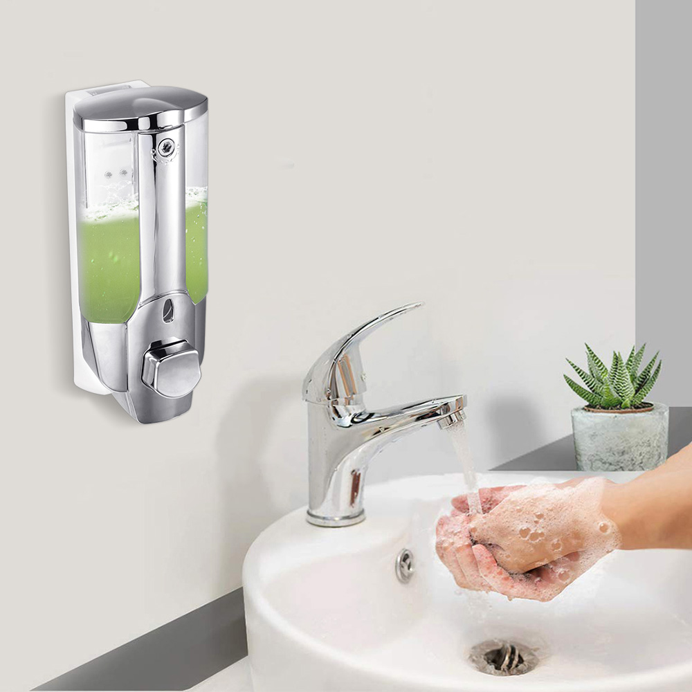 Liquid Hand sanitizer Soap Dispenser pump Wall Mount 350ml Bathroom Accessories Detergent Shampoo Dispensers Kitchen Soap Bottle
