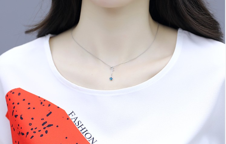 Dam sommar kjol kostym kortärmad färgglad kontrasttryck topp blus o-ringad och mini dam kjol casual twinset set  ns847