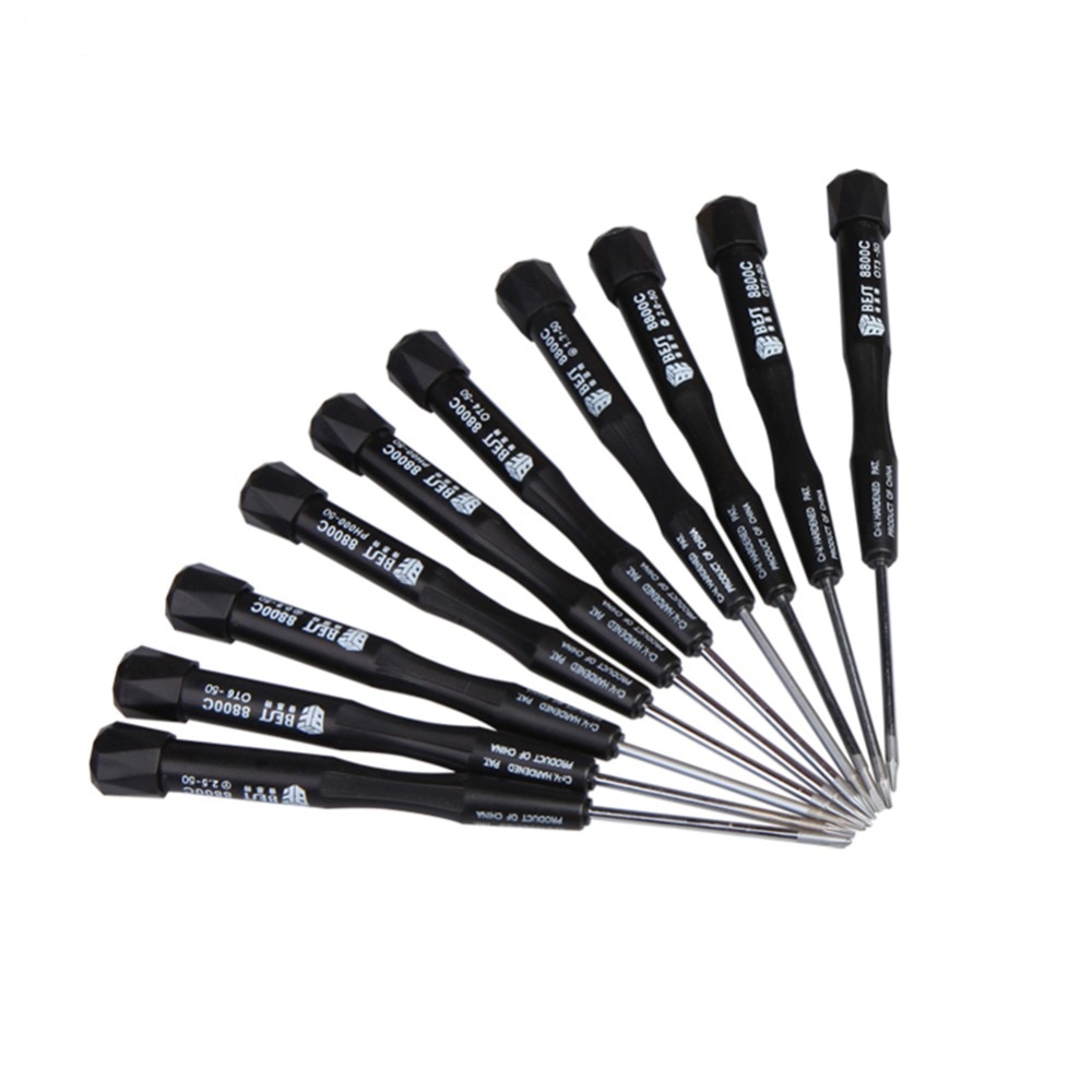 Precision Screwdriver P2 P5 1.5 Pentalobe Y 2.5 Tri Wing PH00 PH000 T3 T4 T5 T6 for Macbook Air / Pro CellPhone Repair Tools