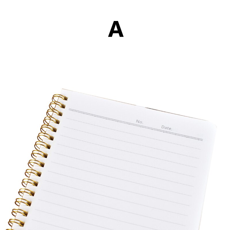 A5 Schedule Books Stationery Point Grid Coil Love Binding Notebook Plan Hardcover Diary Eye Protection School Office Manuscript: A