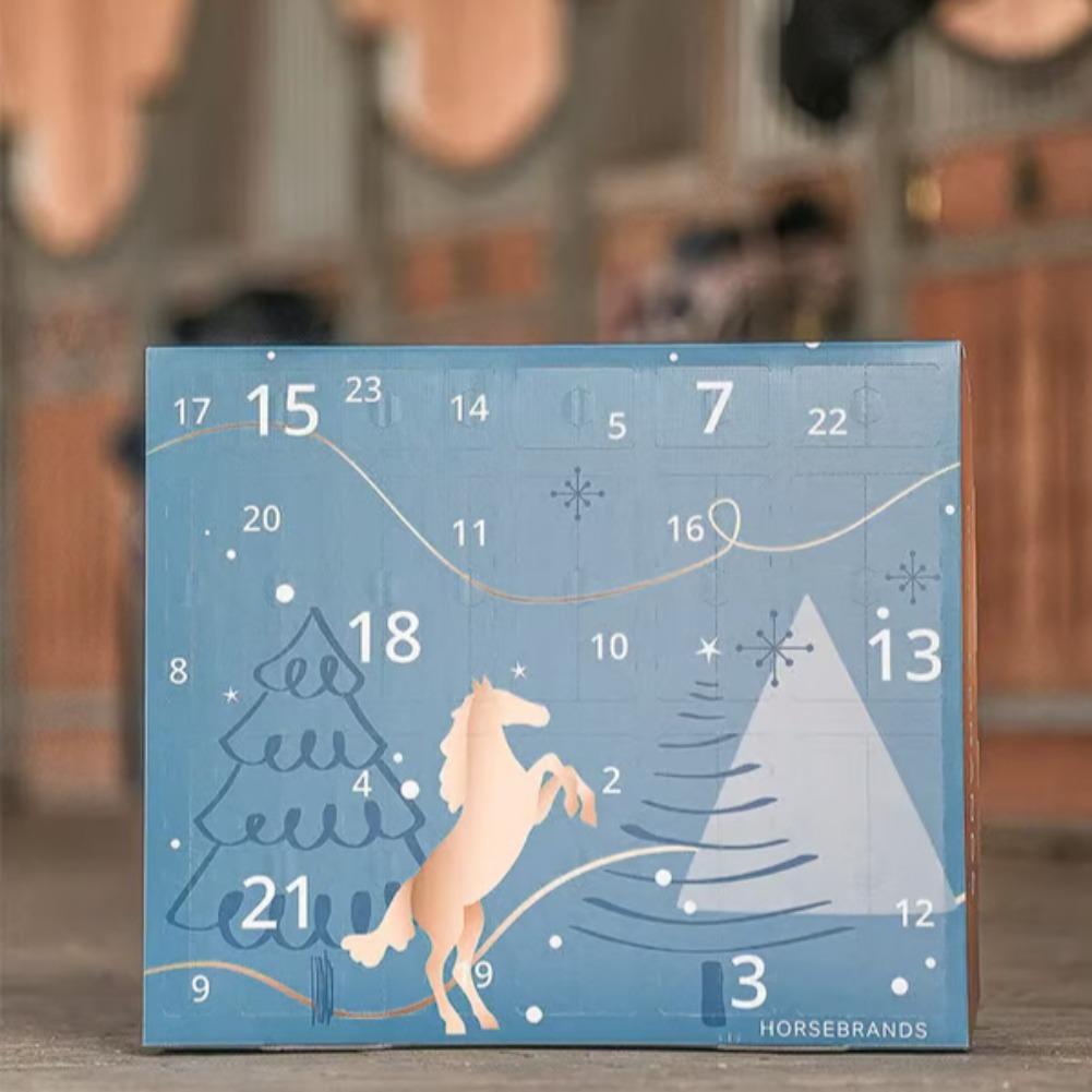 Horse Advent Calendar 24 Days Countdown With Daily Surprises Equestrian Themed Christmas For Horse Lovers