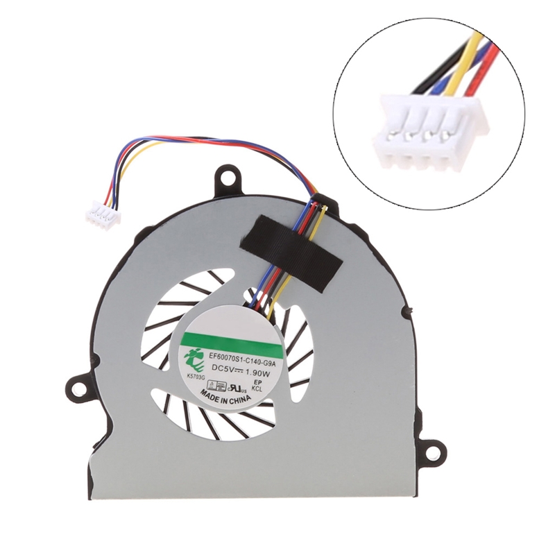 CPU Cooling Fan Laptop Cooler Cooling Pad Portable DC28000GAR0 Radiator: Default Title