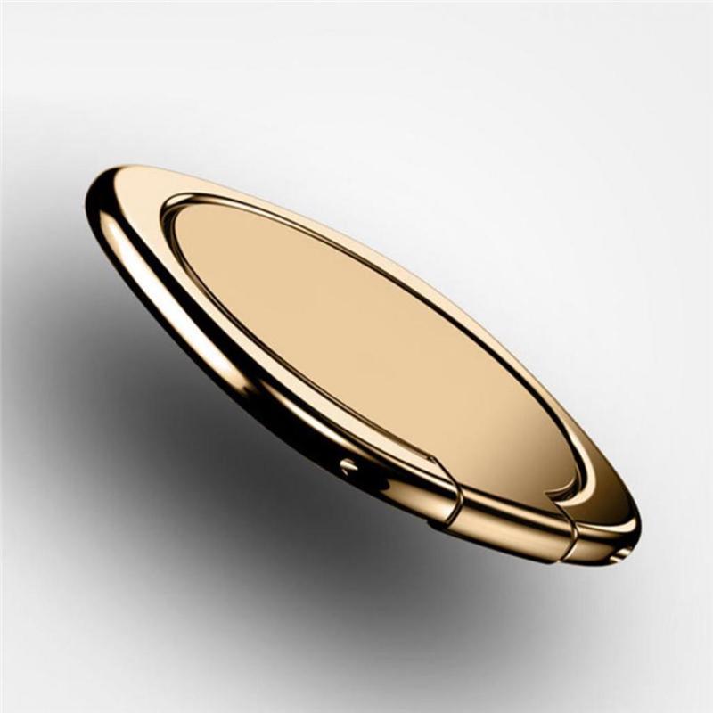 Uniwersalny metalowy uchwyt na telefon Ring Finger Adhesive telefon komórkowy stojak na biurko 360 obrotowy do Samsung A51 iPhone Xiaomi Google: 01 Gold