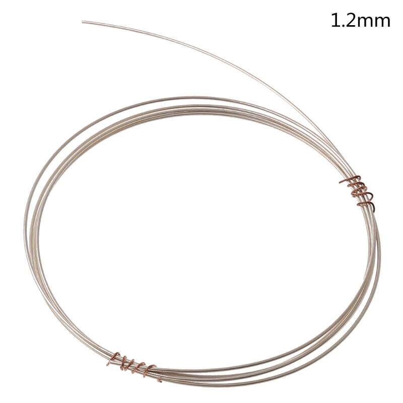 1 M 925 Sterling Silver Wire in Jewelry Making 0.3/0.4/0.5/0.6/0.7/0.8/0.9/1.2mm T4MD: I
