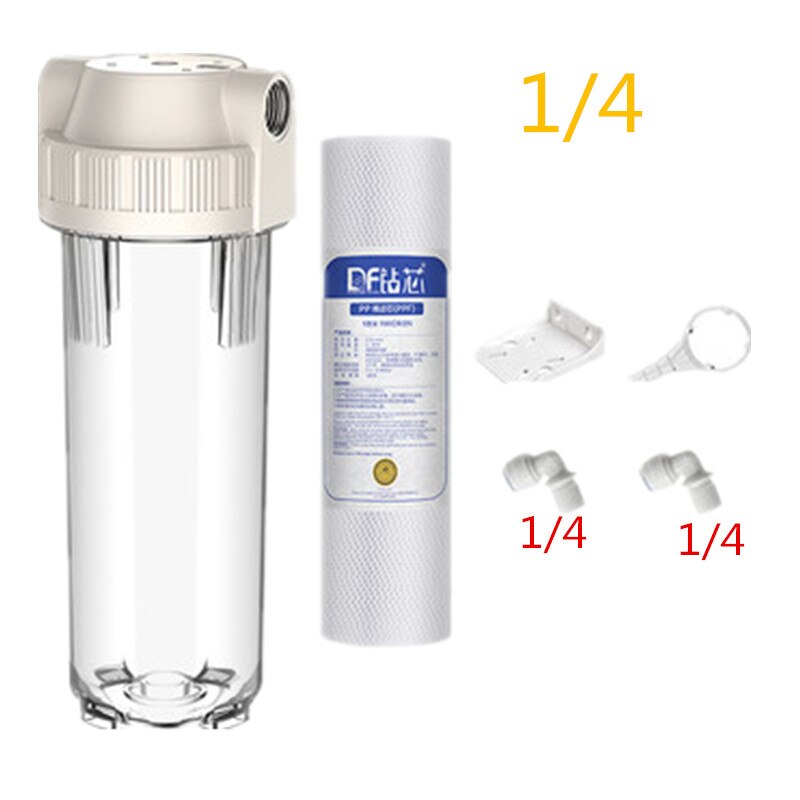 KUEZCVYA Pré-filtre à Boues - Purificateur D'eau De Robinet, Réduction Des Sédiments, Filtre à Sédiments En Acier Inoxydable, Purificateur D'eau (1/2 Pouce