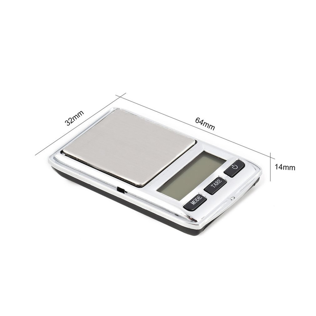 Mini Digital Pocket Scale 200g 0.01g Precision g/dwt/ct Weight Measuring for Kitchen Jewellery Pharmacy Tare Weighing