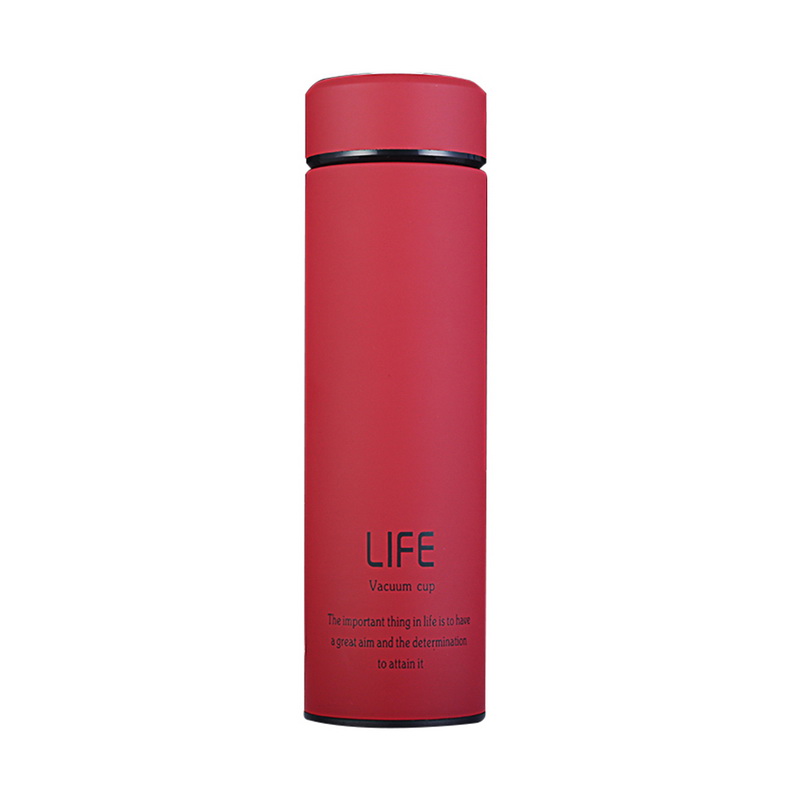 500ML Thermos Tea Vacuum Flask With Filter Stainless Steel 304 Thermal Cup Coffee Mug Water Bottle Office Business Thermo