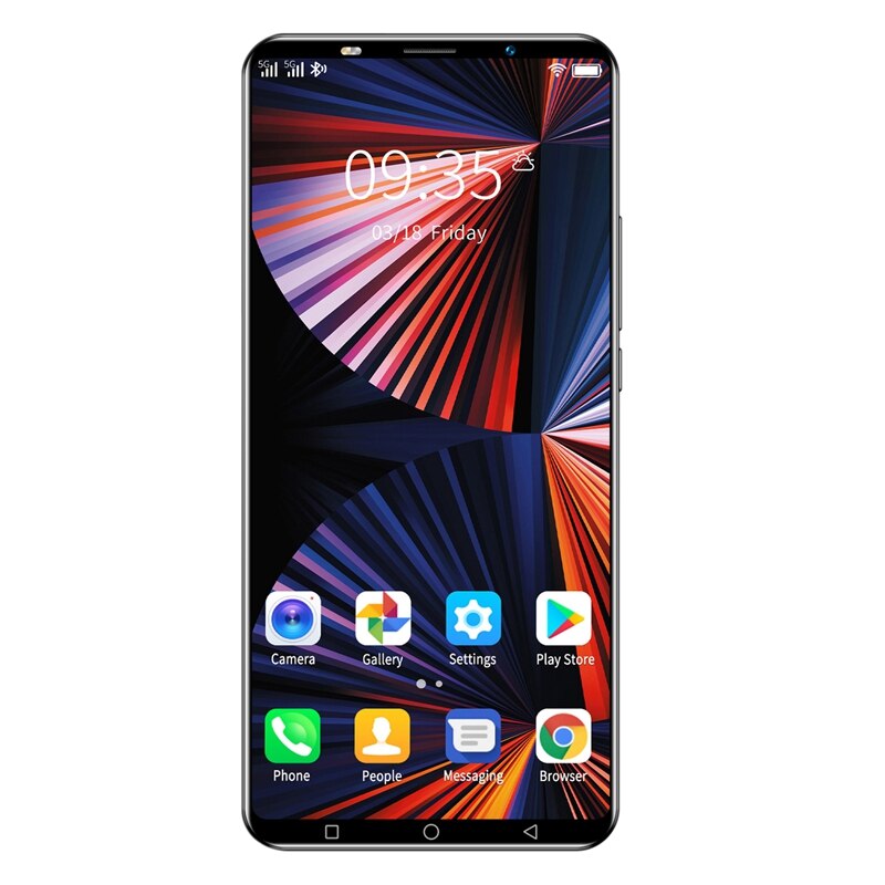 Note80 Smart Phone 5.0 Inch MTK6572 Dual-Core 512MB RAM+4GB ROM Bluetooth 4.0 Android 4.4.2 Mobile Phone EU Plug: Black