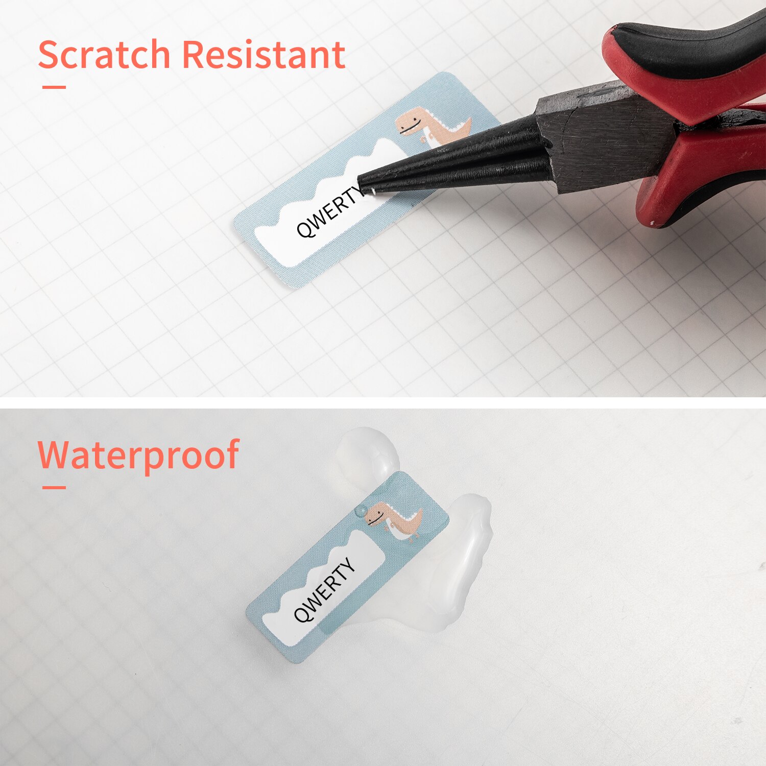 Colorful Label Paper Self-Adhesive Thermal Paper Roll 14*40mm 160sheets/roll Compatible with Phomemo D30 Thermal Printer