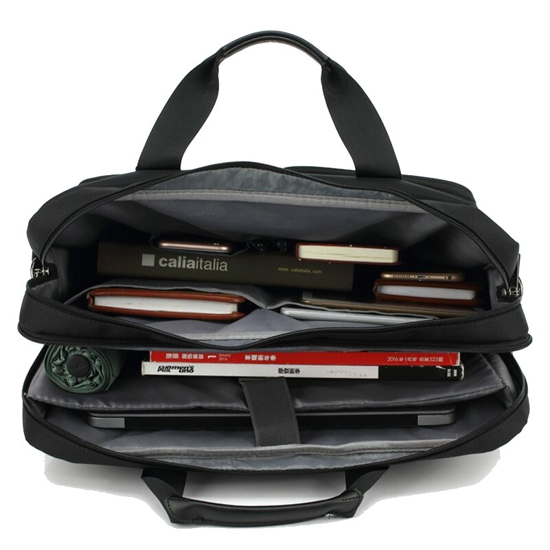 Aktetas casual 17 inch laptoptas handtas heren reistassen slijtvaste oxford dames schoudertas
