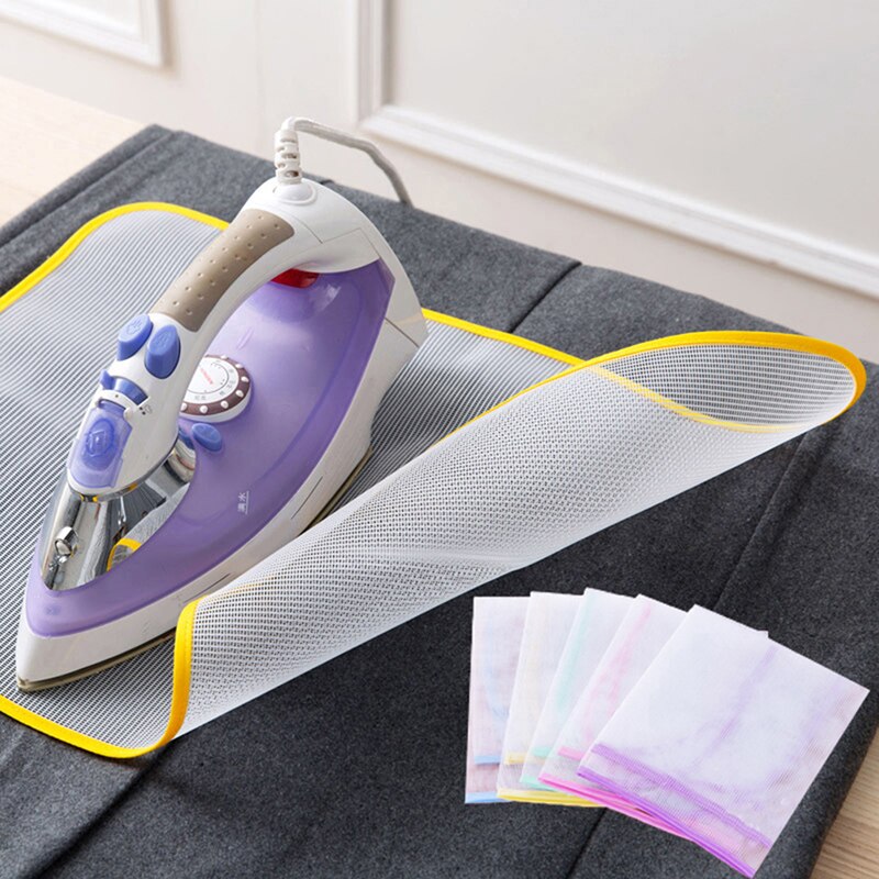 1pc Home Accessories Ironing Cloth Guard Ironing Board Cover Protective Press mesh cloth for Protect Delicate Garment Clothes