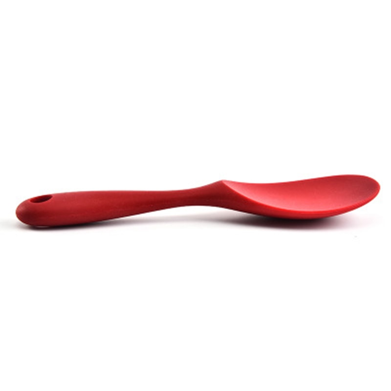 Silikon Reis Löffel Wärme Beständig Scoop Sushi Nicht-stick Paddle Salat Mixer Server Reis Löffel Haushalt Küche Zubehör
