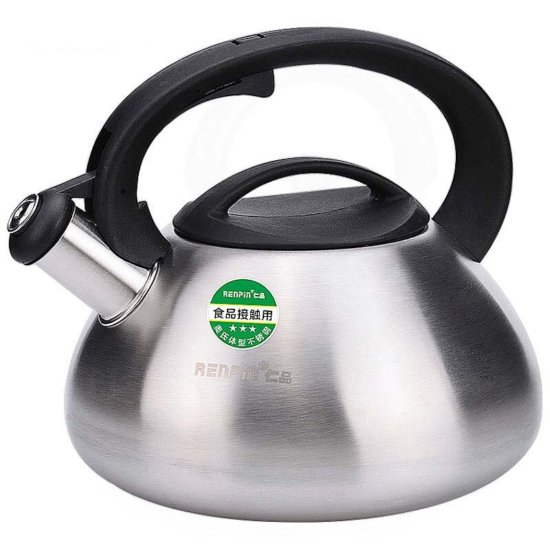 STAINLESS STEEL KETTLE HOME LARGE CAPACITY BOILING WATER UNIVERSAL STOVE 3L