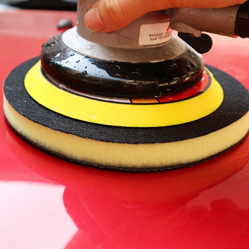 Paint Care 6 Clay Round Sponge Wax Cleaning Pad Car Wash Bar Mud Removed Cleaner Car Wash Maintenance Accessories