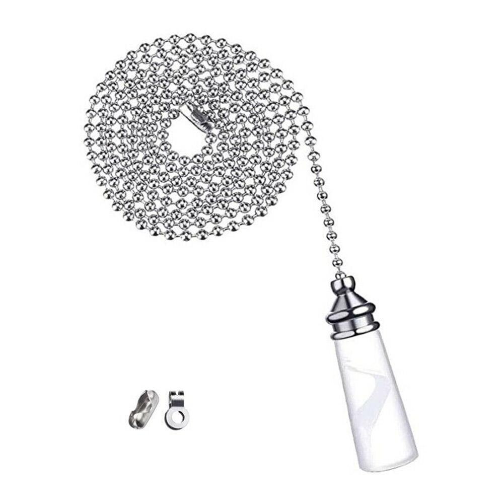 Badkamer Plafondlamp Schakelaar Trekkoord String Kristal Handvat Decor W/Connector B2Y8