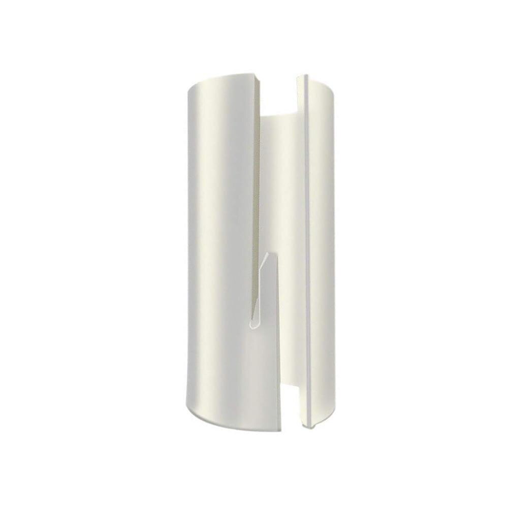 Glidende indpakningspaperskærer indpakningspapir rulleskærer skærer præfektlinjen hver eneste gang: Hvid