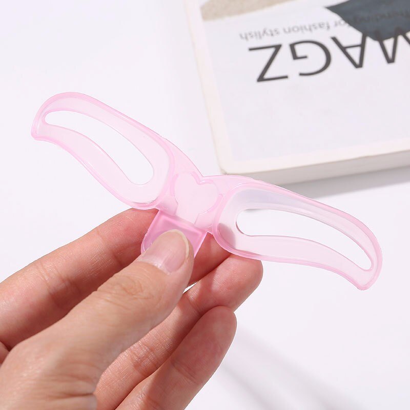4 Pcs Brow Stencils Reusable Eyebrow Shaping Defining Stencils Eyebrow Grooming Card Makeup Tools Simple Easy To Operate