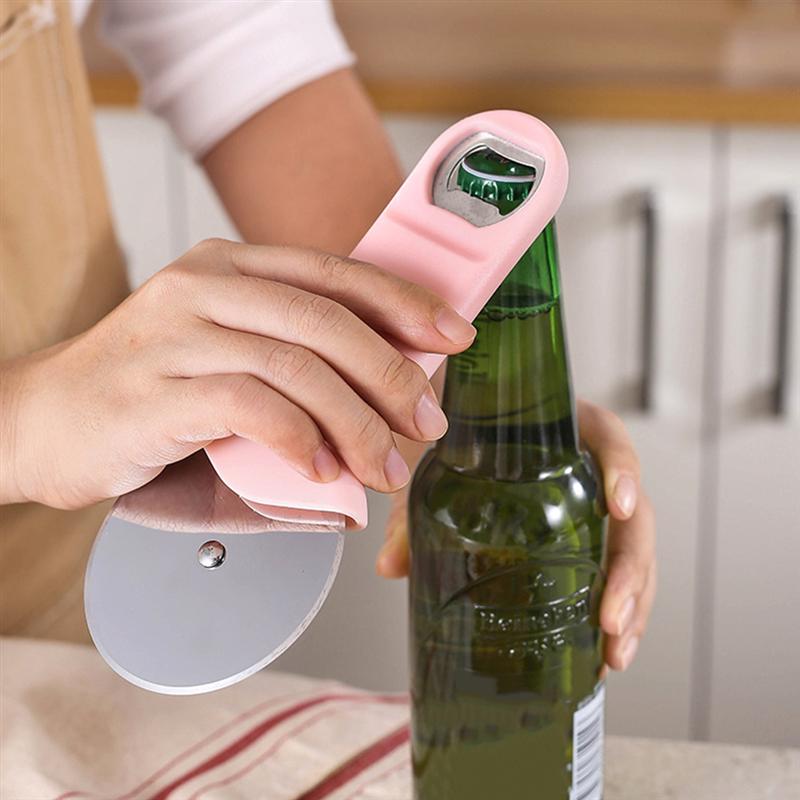 Pizza Cutter Wheel Stainless Steel Pizza Cutter Pastry Pizza Slicer Opener