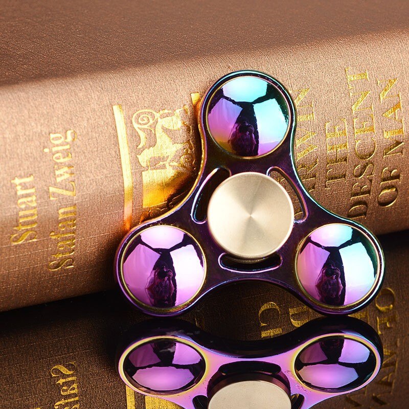 Hand Spinner High Speed Bearing Titanium Alloy Toys Anxiety Stress Adults Kid Metal finger spinners