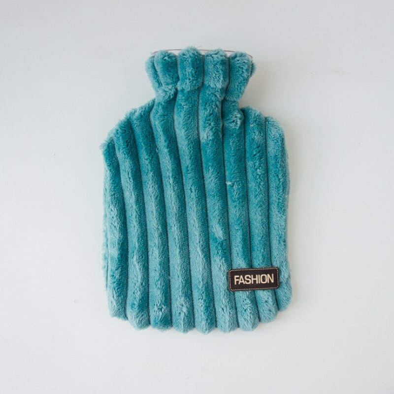 Bouteille d'eau chaude avec couvercle en caoutchouc classique | Épais et thermique, Premium pour une meilleure isolation, poche à eau chauffante électrique pour l'hiver