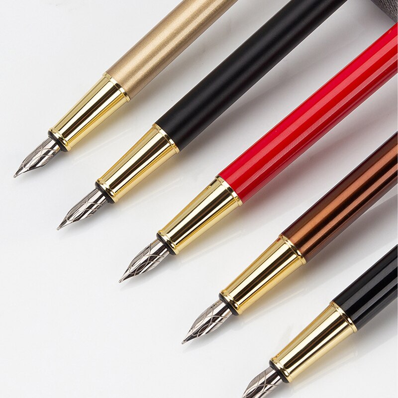 Penna stilografica in metallo con incisione personalizzata penna stilografica per ordine privato regalo commemorativo capo insegnante ufficio scuola di cancelleria