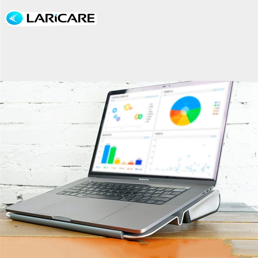 LARICARE Cooling Pad Laptop Koeler voor 12-17 "Macbook air pro notebook Lenovo Dell Hp koeling base pad ventilator beugel