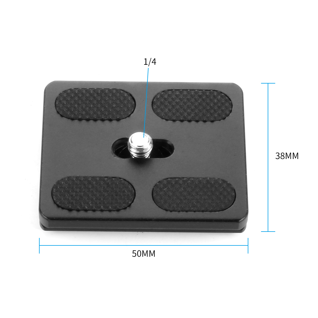 Alloy Quick Release Plate PU50 Arca Standard for Camera Tripod Ball Head Clamp 38mm Parts