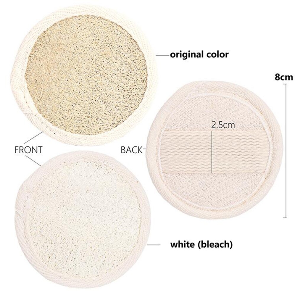 Natural Loofah Luffa Bath Spa Shower Sponge Scrubber Exfoliator Pad Soft Fresh Natural Loofah Luffa Sponge Shower Massage Brush
