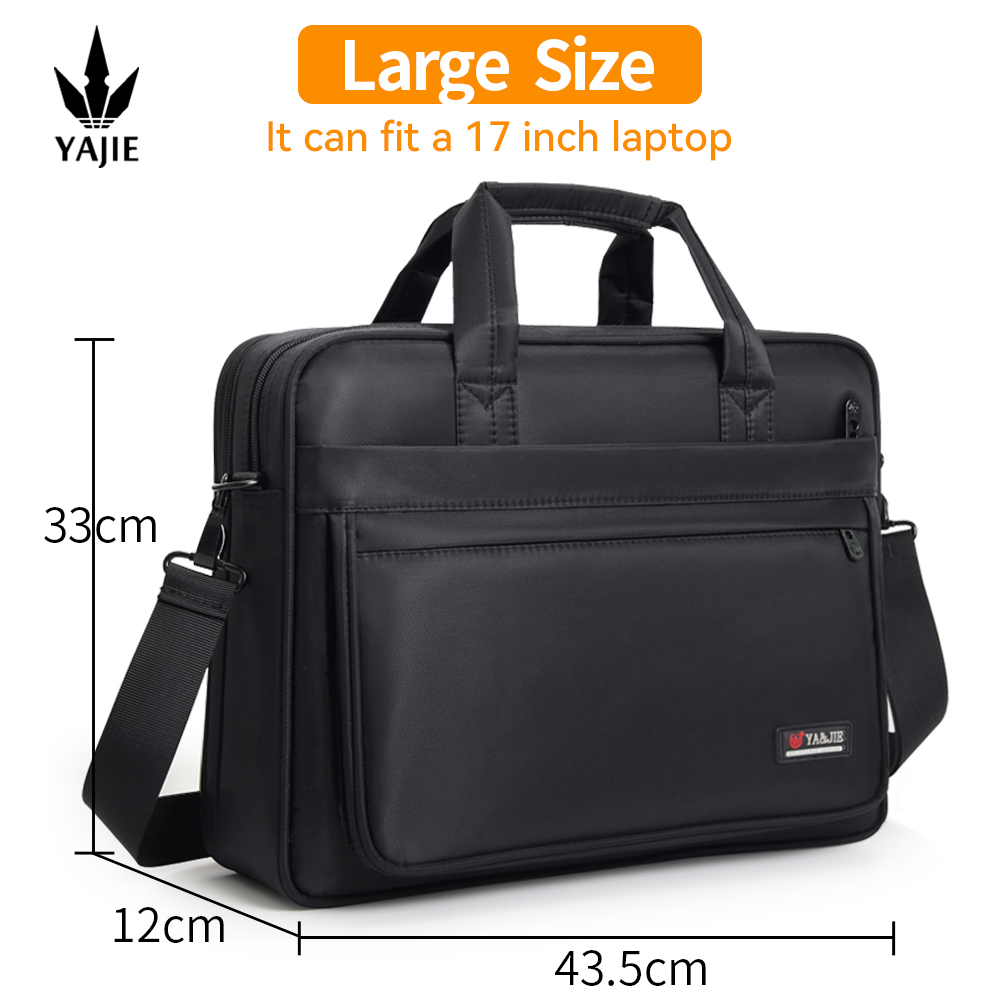 Aktentaschen für Männer Leinwand Einkaufstasche große Laptop tasche 15,6 Zoll 17 Zoll 14 Zoll Computer tasche Arbeit Geschäft Schulter Büro: Blau