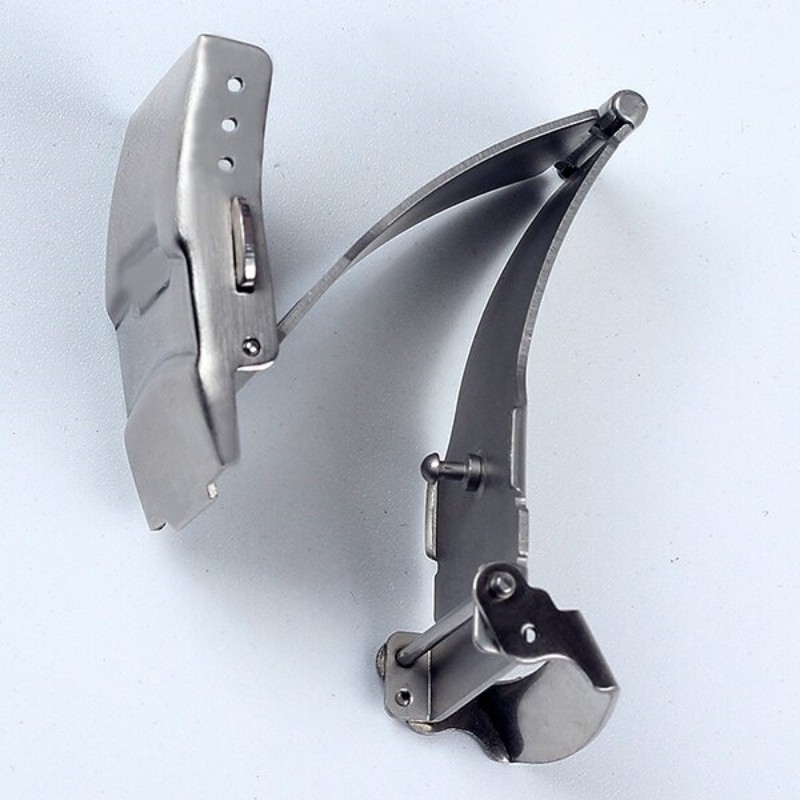 16Mm 18Mm 20Mm 22Mm 24Mm Roestvrij Staal Horloge Band Pin Gesp Voor Horloge Opvouwbare Gesp Dubbelpers Zilveren Horloge Accessoires