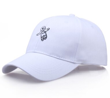 dad hat astronaut emberoidery baseball cap 4 colors available good snapback hats brand hat caps: White