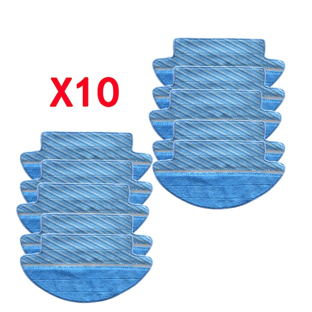 Piezas de repuesto para Cecotec Conga 3090 series, cepillo rodillo, cepillo lateral, filtro hepa, filtro de tanque de agua, piezas de limpiador al vacío, almohadilla para mopa, accesorios de tela: 5